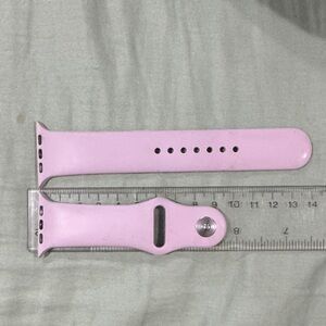 Lavender Silicone Smartwatch Wristband